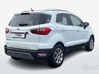 Usata Ford Ecosport Titanium S 100 CV (73 kW) 2019 Bianco SUV