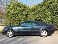 Begagnad Mercedes CLK430 279 HK (205 kW) 1999 Blå Cab
