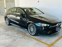 Usata Mercedes CLA200 163 CV (119 kW) 2020 Nero Coupé