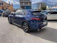Usata Alfa Romeo Stelvio Executive 209 CV (153 kW) 2017 Blu/azzurro SUV