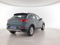 Usata VW T-Roc Life 150 CV (110 kW) 2024 Petroleum blue metallizzato ne SUV
