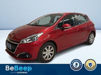 Usata Peugeot 208 Active 68 CV (50 kW) 2019 Rosso metallizzato Utilitaria