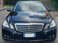 Usata Mercedes E200 136 CV (100 kW) 2010 Nero Berlina