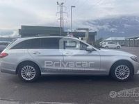 Usata Mercedes C200 Premium Plus 135 CV (99 kW) 2015 Grigio Station wagon