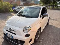 Usata Abarth 500C 140 CV (102 kW) 2012 Bianco Cabrio