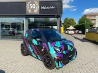 Usata Smart ForTwo Coupé Passion 41 kW (56 CV) 2022 Wrapping protettivo + estetico Utilitaria