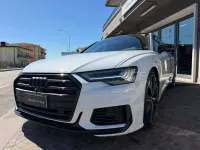 Usata Audi S6 Ambiente 344 CV (253 kW) 2022 Bianco ghiaccio metallizzato Station wagon