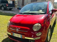 Usata Fiat 500 75 CV (55 kW) 2011 Rosso Berlina