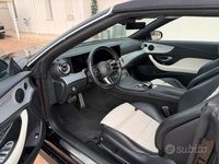 Usata Mercedes E220 Premium 194 CV (142 kW) 2021 Nero Cabrio