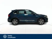 Usata VW Tiguan R-line 150 CV (110 kW) 2021 Blu / pastello SUV