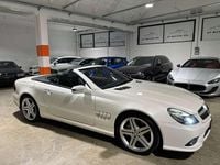 Usata Mercedes SL350 Premium 315 CV (231 kW) 2009 Bianco Cabrio