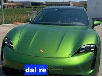 Usata Porsche Taycan Sport Turismo 319 kW (435 CV) 2022 Verde Station wagon