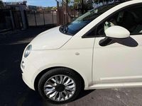 Usata Fiat 500 Lounge 69 CV (50 kW) 2014 Bianco Utilitaria