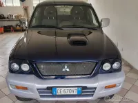 Usata Mitsubishi L200 116 CV (85 kW) 2002 Grigio Pick-up