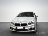 Usata BMW 218 Active Tourer Advantage 136 CV (100 kW) 2015 Grigio Monovolume