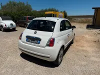 Usata Fiat 500 Lounge 69 CV (50 kW) 2009 Bianco Cabrio