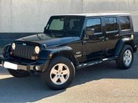 Usata Jeep Wrangler Unlimited Sahara 177 CV (130 kW) 2010 Nero SUV
