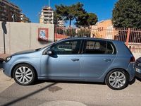 Usata VW Golf VI 122 CV (89 kW) 2009 Blu Utilitaria