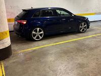 Usata Audi S3 190 CV (139 kW) 2018 Blu Berlina