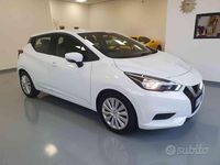 Usata Nissan Micra Acenta 90 CV (66 kW) 2017 Bianco Berlina