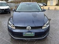 Usata VW Golf VII Highline 110 CV (80 kW) 2014 Blu Station wagon