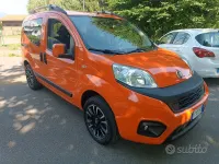 Usata Fiat Qubo Trekking 70 CV (51 kW) 2017 Arancione Monovolume