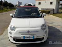 Usata Fiat 500C Rock 95 CV (69 kW) 2012 Bianco Cabrio