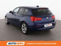 Usata BMW 120 Sport Line 190 CV (139 kW) 2018 Blu/azzurro Utilitaria