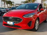 Usata Ford Fiesta Titanium 75 CV (55 kW) 2022 Rosso Utilitaria