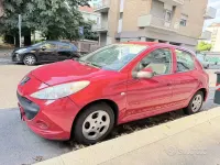 Usata Peugeot 206 60 CV (44 kW) 2010 Rosso Berlina