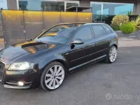 Usata Audi A3 Sportback S-Line 140 CV (102 kW) 2012 Nero Utilitaria