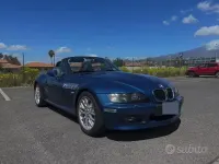 Usata BMW Z3 Sport Line 140 CV (102 kW) 2002 Blu Cabrio