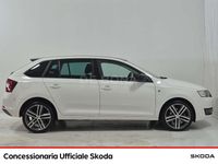 Usata Skoda Rapid Active 105 CV (77 kW) 2014 Bianco Utilitaria