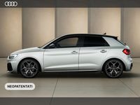 Nuova Audi A1 Sportback Design 116 CV (85 kW) 2026 Argento cavo metallizzato nero mito meta Utilitaria