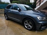 Usata VW Tiguan R-line 150 CV (110 kW) 2019 Verde SUV