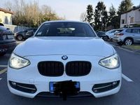 Usata BMW 118 Sport Line 143 CV (105 kW) 2014 Bianco Utilitaria