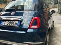 Usata Fiat 500 Lounge 70 CV (51 kW) 2016 Blu Utilitaria