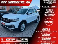 Usata VW T-Cross 95 CV (69 kW) 2022 Bianco SUV