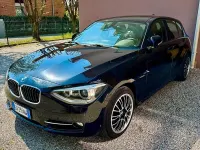 Usata BMW 118 Sport Line 143 CV (105 kW) 2014 Nero Utilitaria