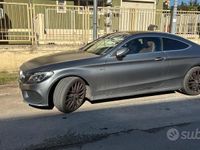 Usata Mercedes C250 Premium Plus 211 CV (155 kW) 2016 Grigio Coupé