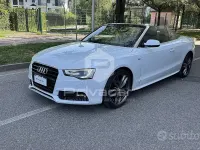 Usata Audi A5 Cabriolet Business 150 CV (110 kW) 2015 Bianco Cabrio