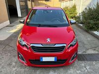 Usata Peugeot 108 Allure 72 CV (52 kW) 2018 Rosso Utilitaria