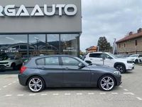 Usata BMW 118 Sport Line 150 CV (110 kW) 2017 Grigio Utilitaria