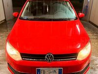 Usata VW Polo Trendline 60 CV (44 kW) 2015 Rosso Utilitaria