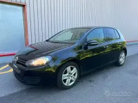 Usata VW Golf VI Sportline 110 CV (80 kW) 2009 Nero Utilitaria