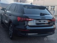 Usata Audi A3 S-Line 200 CV (147 kW) 2021 Nero Berlina