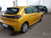 Usata Peugeot 208 Active 75 CV (55 kW) 2023 Giallo faro (metallizzato) Utilitaria