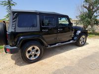 Usata Jeep Wrangler 200 CV (147 kW) 2012 Nero SUV