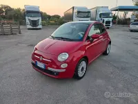 Usata Fiat 500 Lounge 75 CV (55 kW) 2008 Rosso Berlina