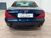 Usata Mercedes SL500 306 CV (225 kW) 2002 Blu Cabrio